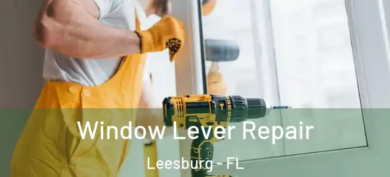  Window Lever Repair Leesburg - FL